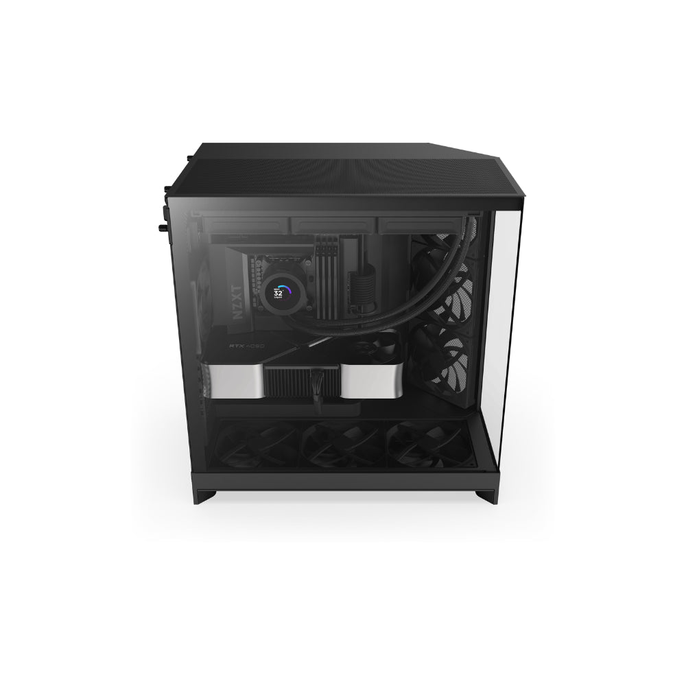 NZXT H9 Flow Svart