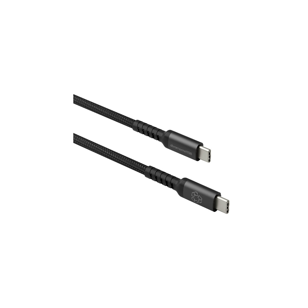 dbramante1928 re-charge it USB-C-kabel 2 m – Svart