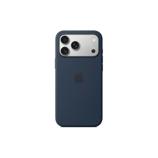 Apple iPhone 17 Pro Max Silicone Case med MagSafe Midnatt
