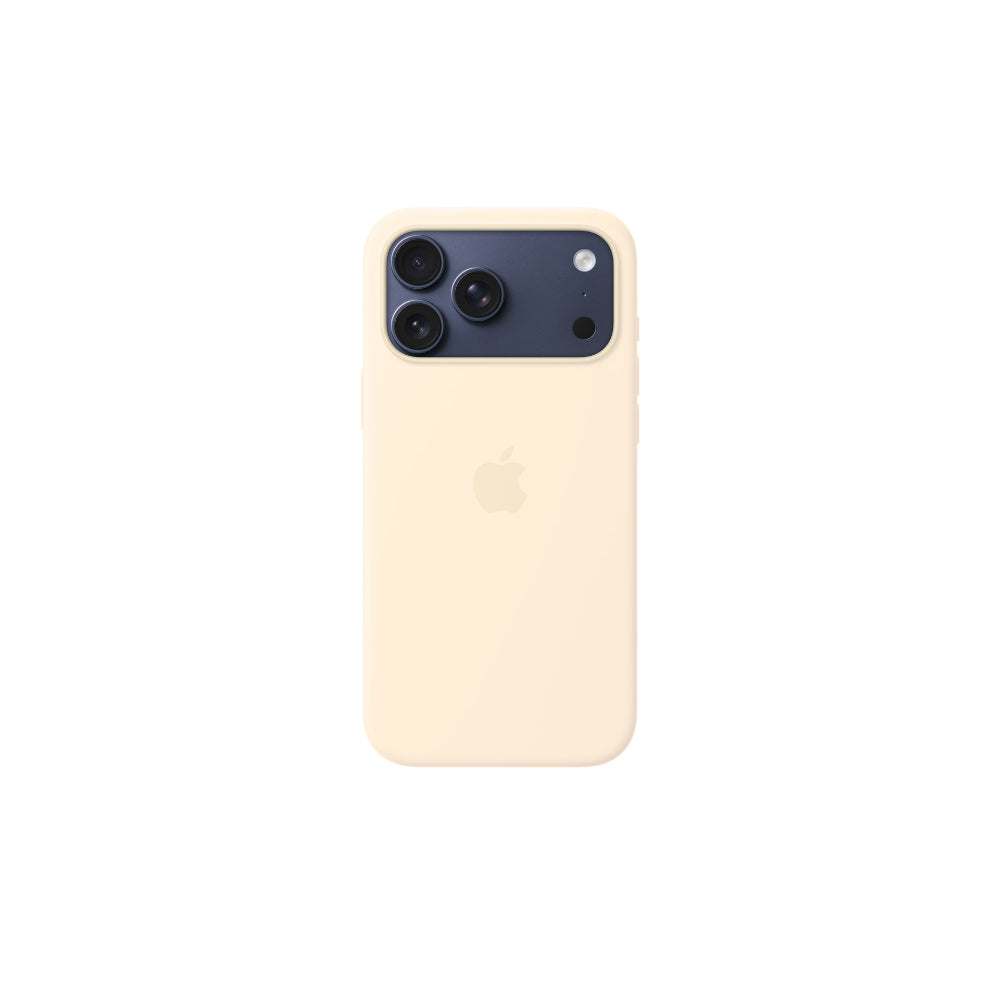 Apple iPhone 17 Pro Max Silikonskal MagSafe - Vanilla