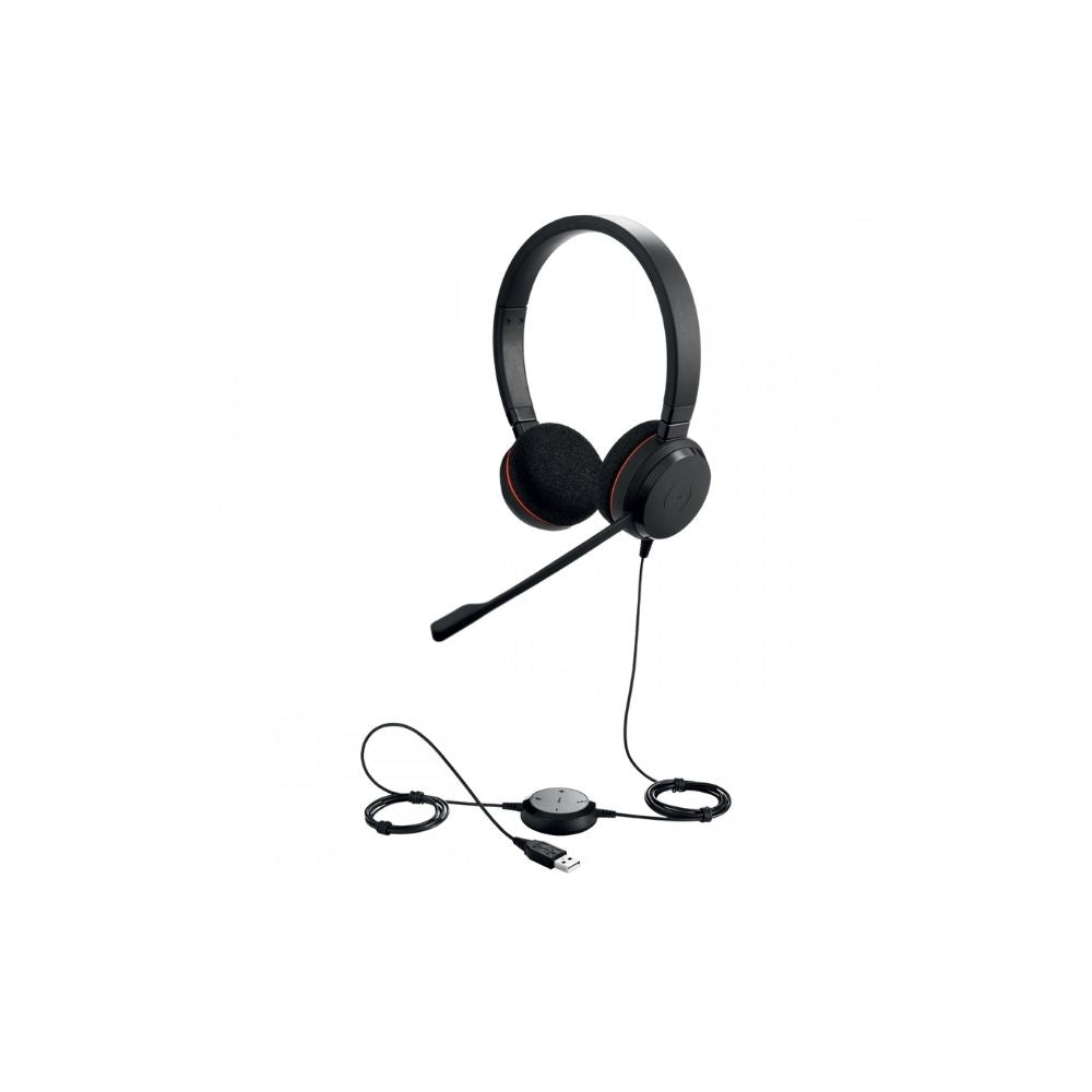 Jabra Evolve 20 UC Stereo USB-A Svart