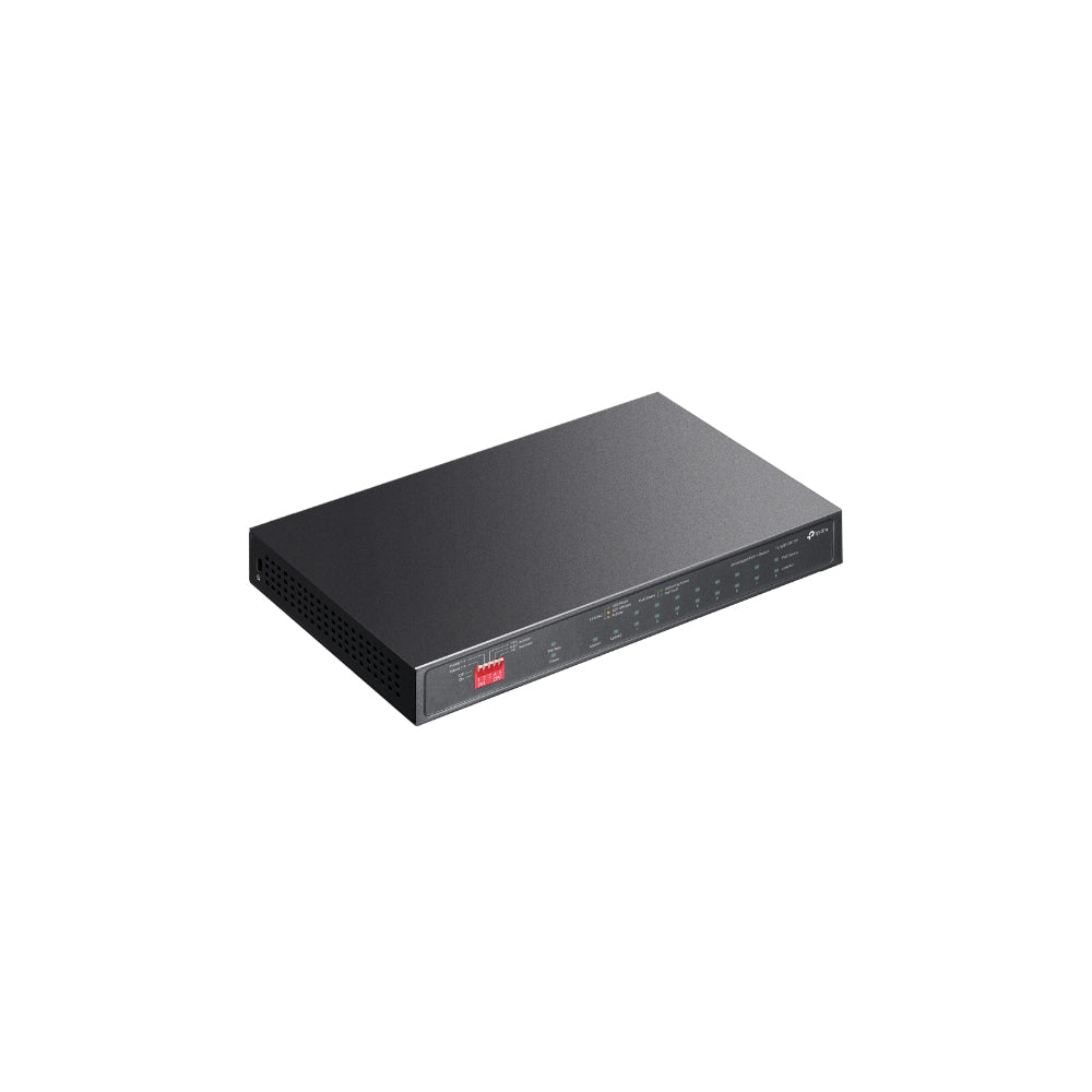 TP-Link TL-SG1210PP 10-Port Gigabit Desktop Switch med 6-Port PoE+ and 2-Port PoE++
