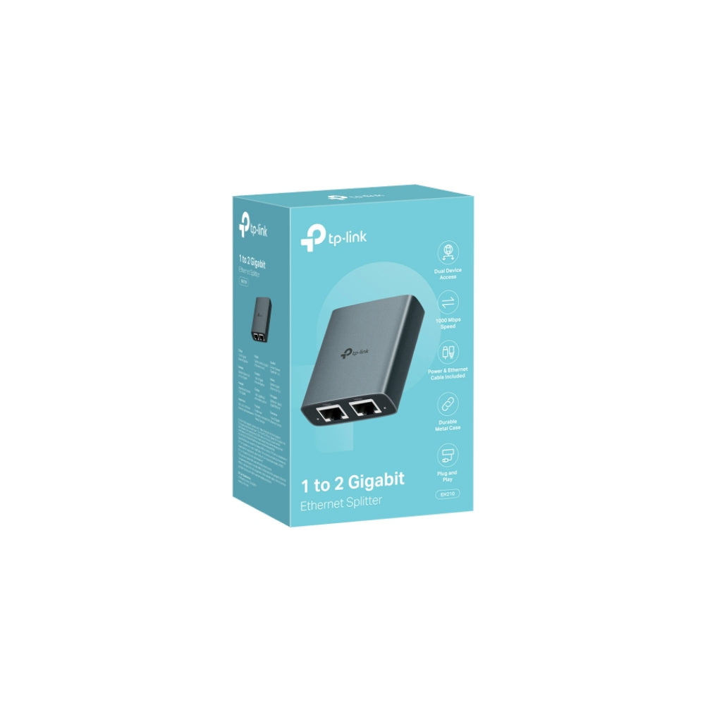 TP-Link EH210 1 to 2 Gigabit Ethernet Splitter