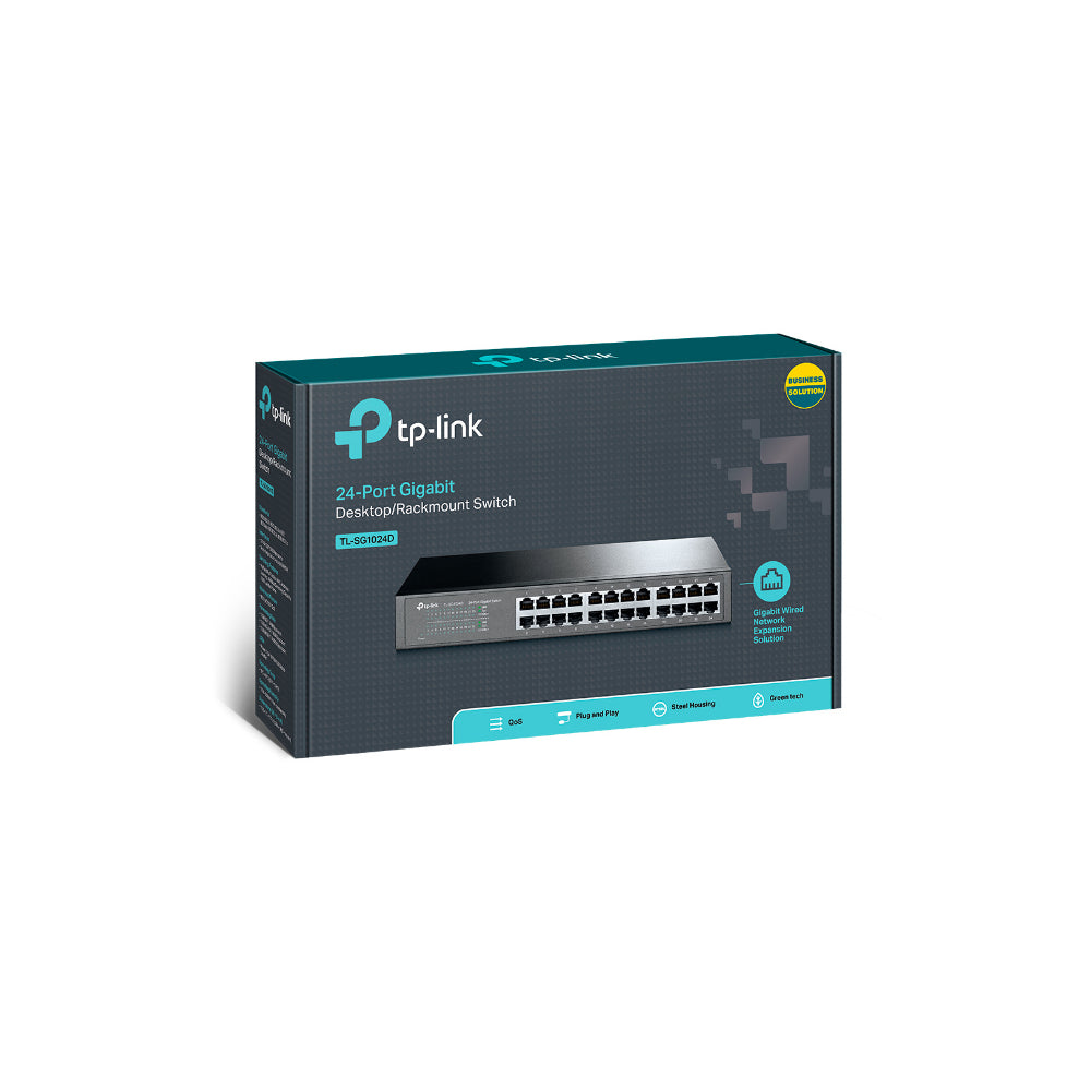 TP-Link TL-SG1024D 24-Port Gigabit Desktop/Rackmount Switch