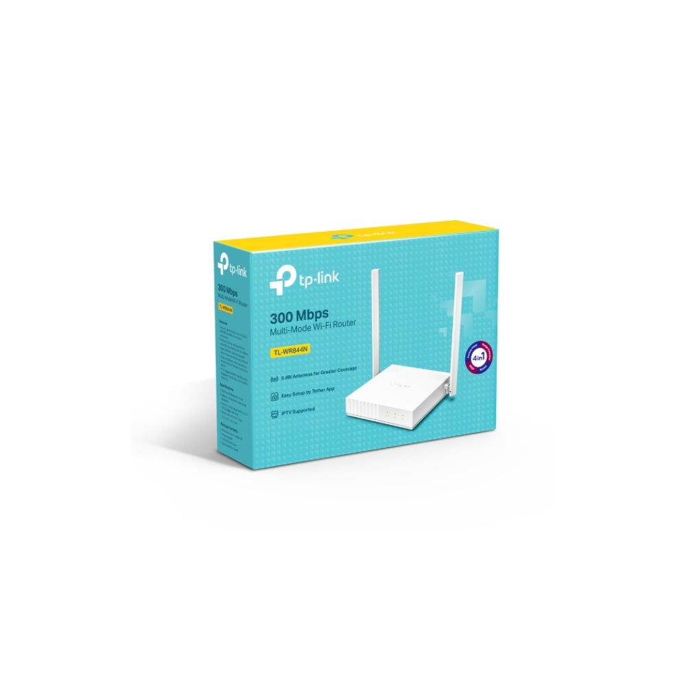 TL-WR844N 300 Mbps Multi-Mode Access Point/ Wi-Fi Router