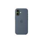 Apple iPhone 17 Silicone Case med MagSafe Blå