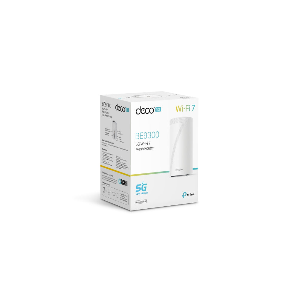 TP-Link Deco BE65-5G BE9300 Tri-Band Whole Home Mesh Wi-Fi 7 System