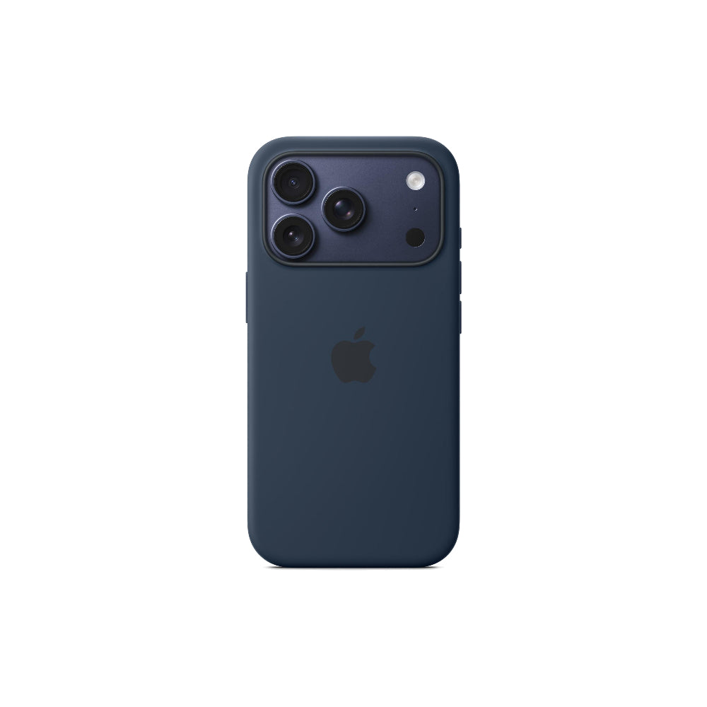 Apple iPhone 17 Pro Silicone Case med MagSafe Midnatt