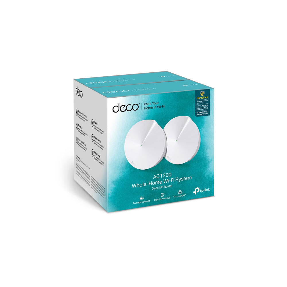 TP-Link Deco M5 Wi-Fi 5 Mesh-system (2-pack)