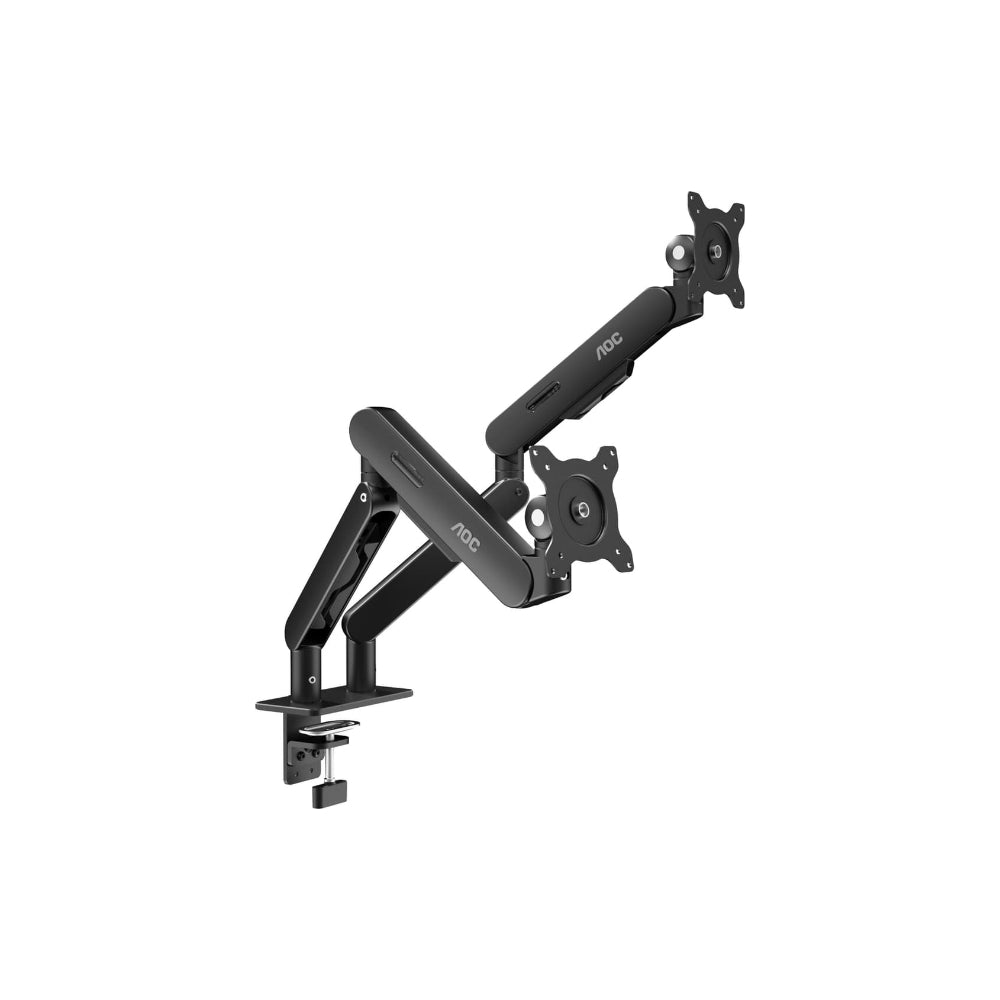AOC AM420 Dual Monitor Arm Svart