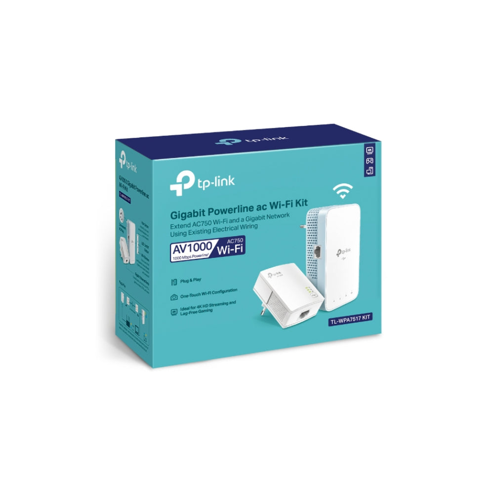 TP-Link TL-WPA7517 KIT AV1000 Gigabit Wi-Fi
