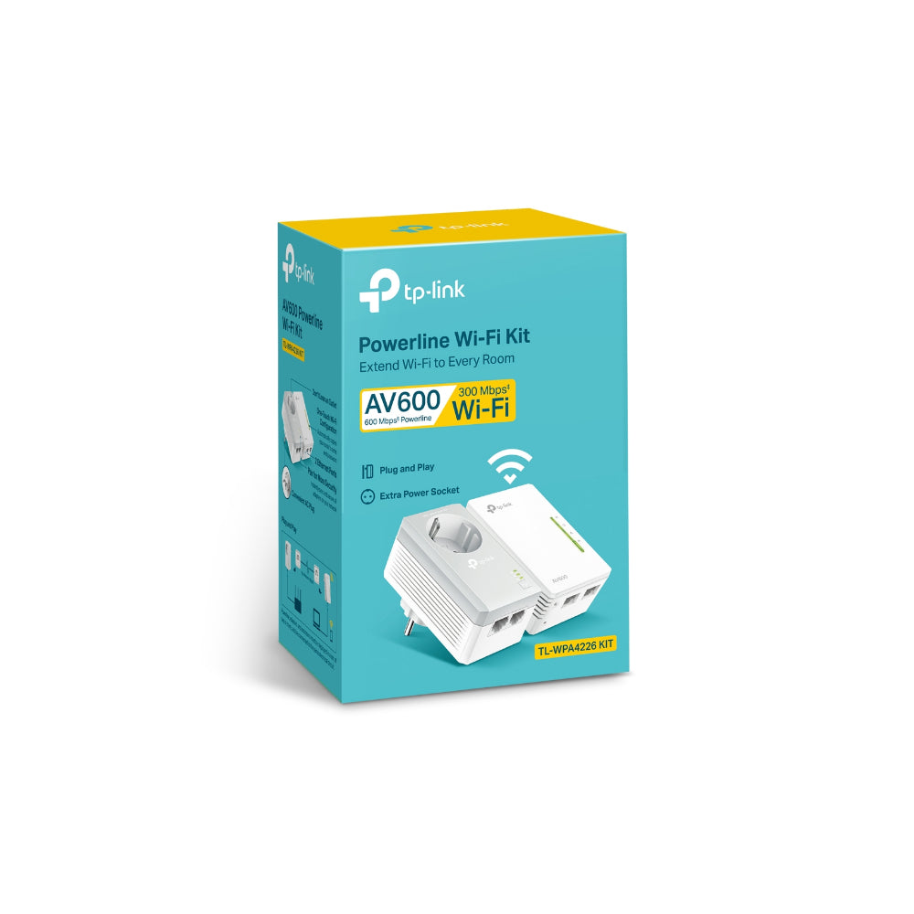 TP-Link TL-WPA4226 KIT AV600 Powerline Wi-Fi Kit