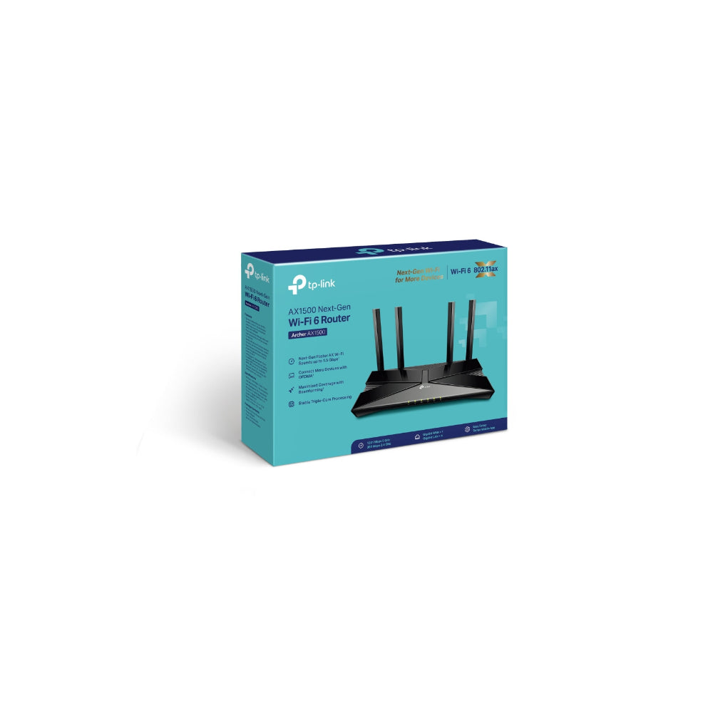 TP-Link Archer AX1500 AX1500 Wi-Fi 6 Router