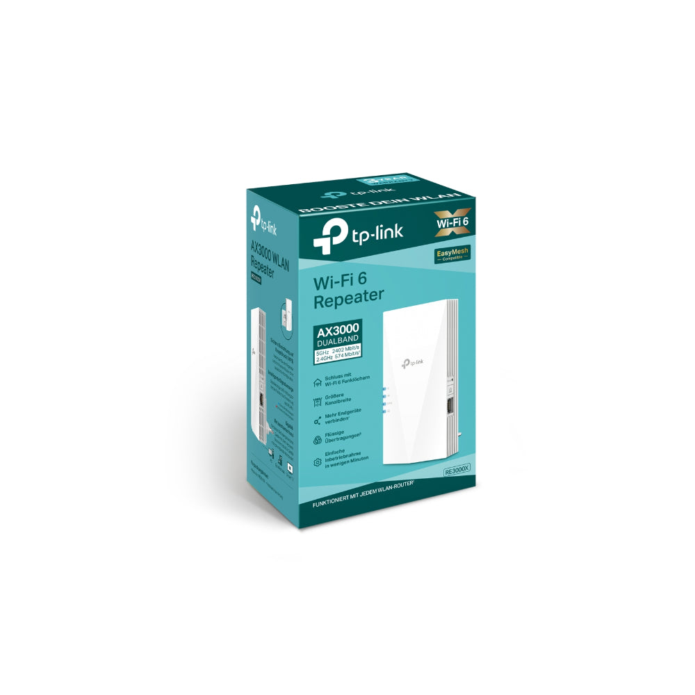 TP-Link RE3000X AX3000 V1 Wi-Fi 6 Range Extender