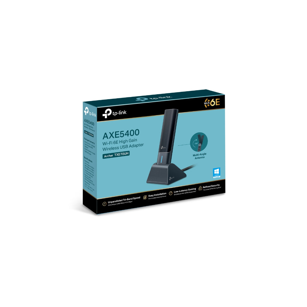 TP-Link Archer TXE70UH AXE5400 Wi-Fi 6E High Gain Trådlös USB Adapter