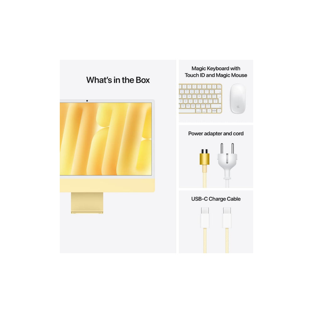 Apple iMac M4 - 10-kärnig CPU & 10-kärnig grafik - 32GB RAM - 1TB SSD