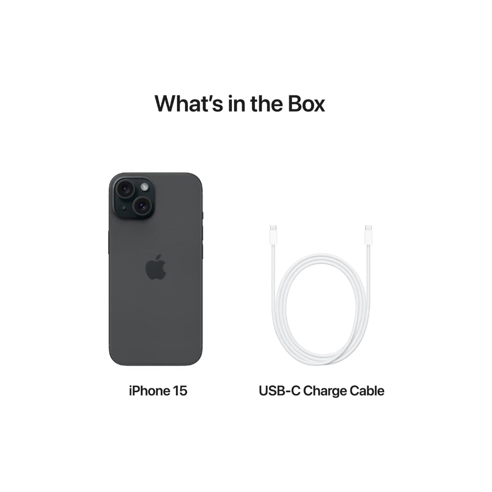 Outlet Apple iPhone 15 256GB Svart