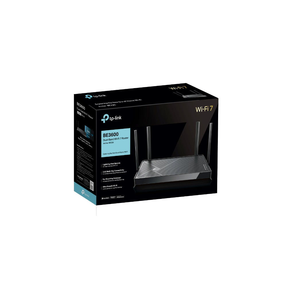 TP-Link Archer BE230 BE3600 Dual-Band Wi-Fi 7 Router