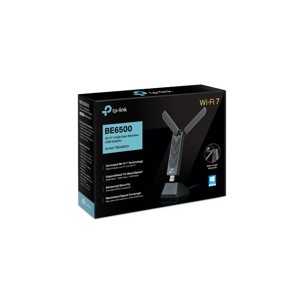 TP-Link Archer TBE400UH BE6500 Wi-Fi 7 USB-adapter