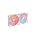 Corsair iCUE LINK LX140-R Reversed RGB 2-pack 140mm Vit