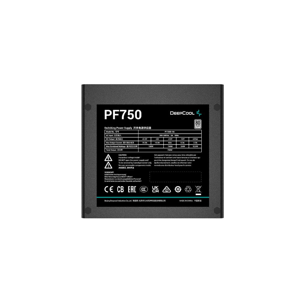 DeepCool PF750 ATX 2.0 750W 80 Plus White