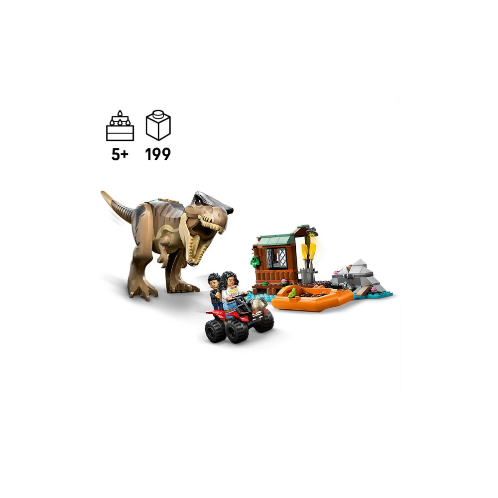 LEGO Jurassic World 76975 Flodflykt med T. rex