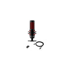 HyperX QuadCast Mikrofon Kabel Svartröd