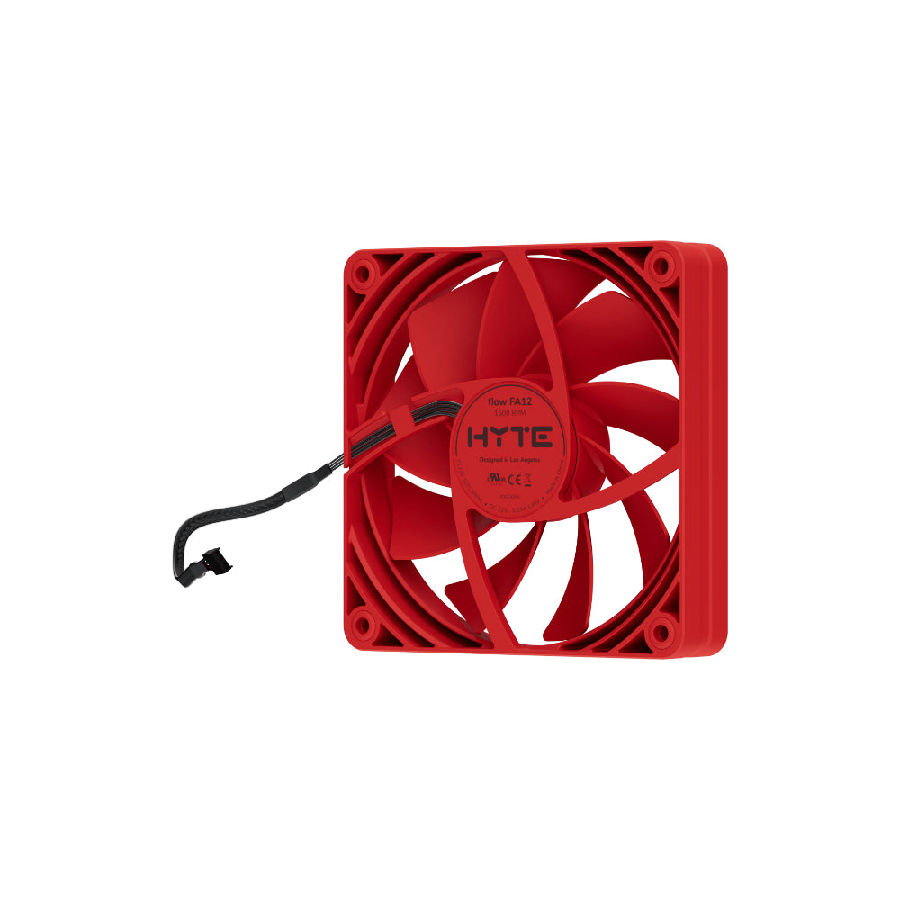 Hyte FA12 Wild Cherry 4-pack 120mm Röd