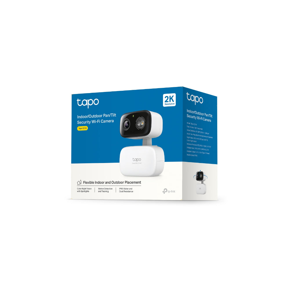 TP-Link Tapo C216 Inomhus-/Utomhus Övervakningskamera Wi-Fi 2K