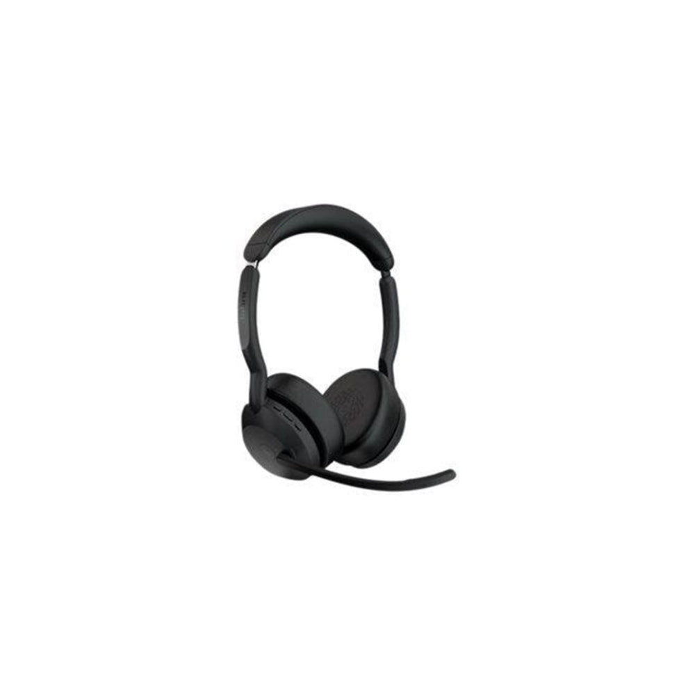Jabra Evolve2 55 Link390 USB-C MS Stereo med laddningsställ Svart