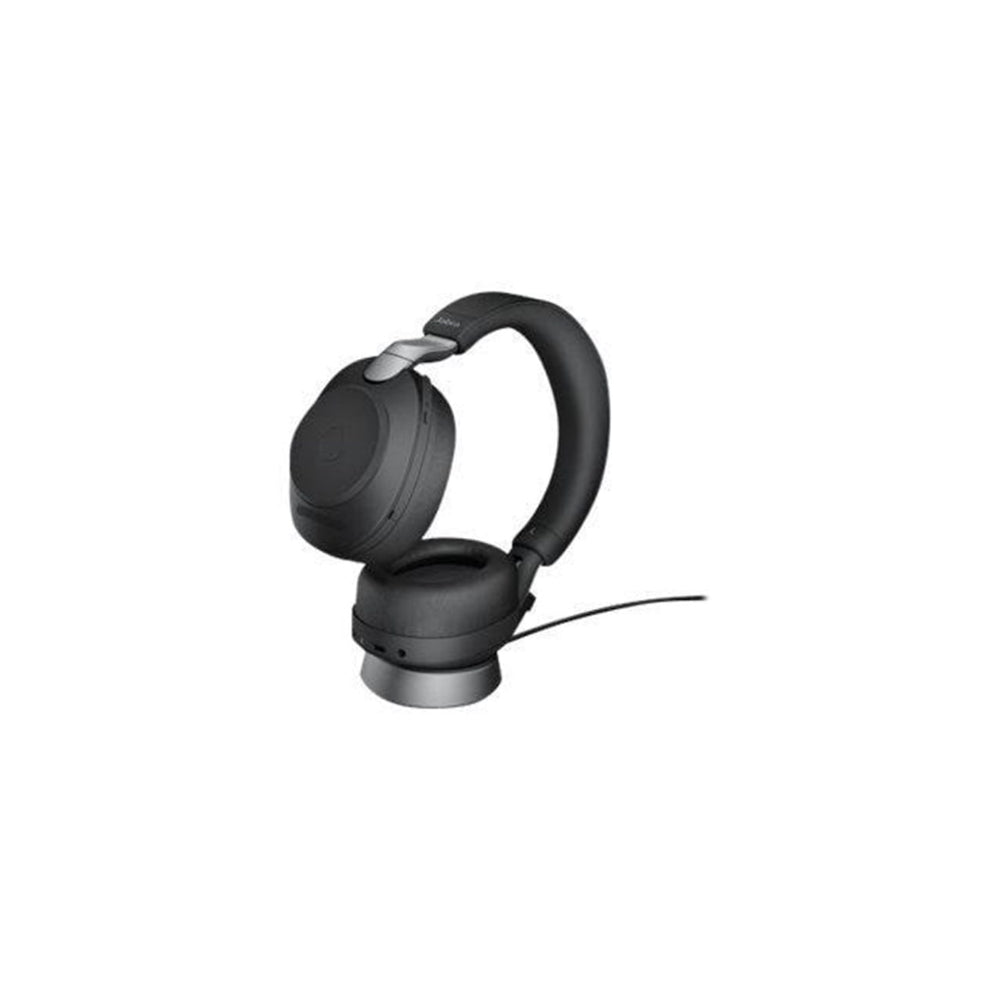 Jabra Evolve2 85 USB-C UC Stereo med Laddningsställ Svart