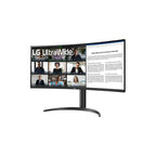 LG Ultrawide 34WR55QK 34" - Böjd 3440x1440 VA 100Hz
