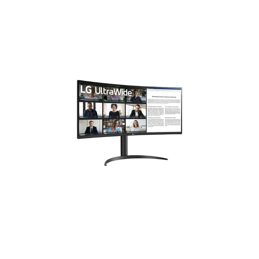 LG UltraWide 34WR55QK-B 34" - Böjd Ultrawide USB-C 3440x1440 - VA - 100Hz