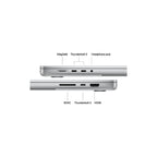 Outlet MacBook Pro 16" - M5 Max - 18C CPU & 32C GPU - 36GB RAM 2TB SSD - Silver
