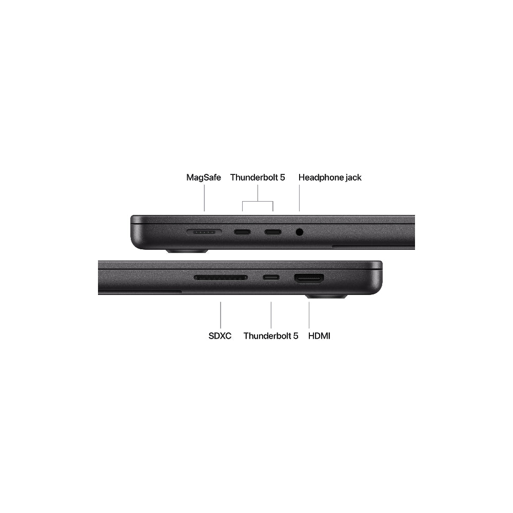 MacBook Pro 16" Nano - M5 Max - 18C CPU & 40C GPU - 64GB - 4TB SSD - Rymdsvart