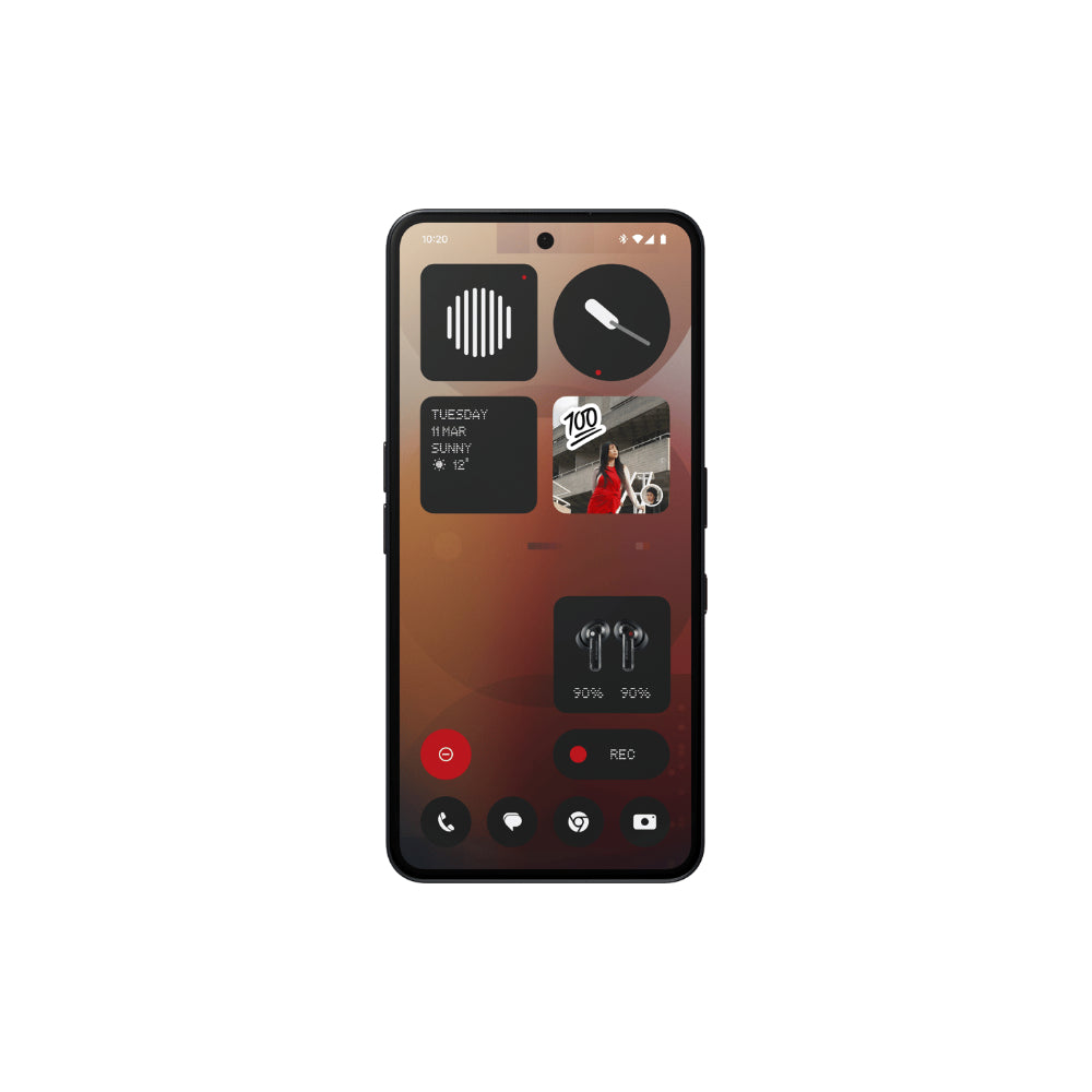 Nothing Phone (3a) 6.77" 5G 128GB Svart