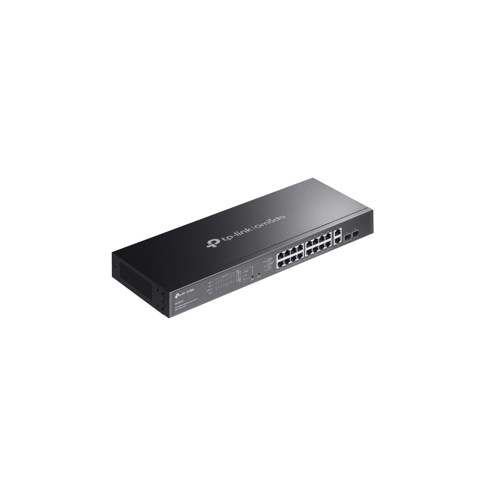 TP-Link Omada ES220GMP V1.6 20-Port Gigabit Easy Managed Switch with 16-Port PoE+