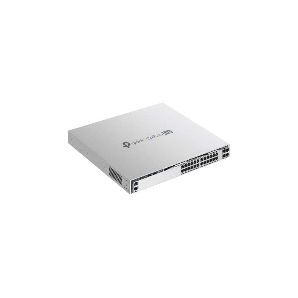 TP-Link Omada Pro S6500-24G4XF 24-Port Gigabit Stackable L3 Managed Switch med 4×10G-portar