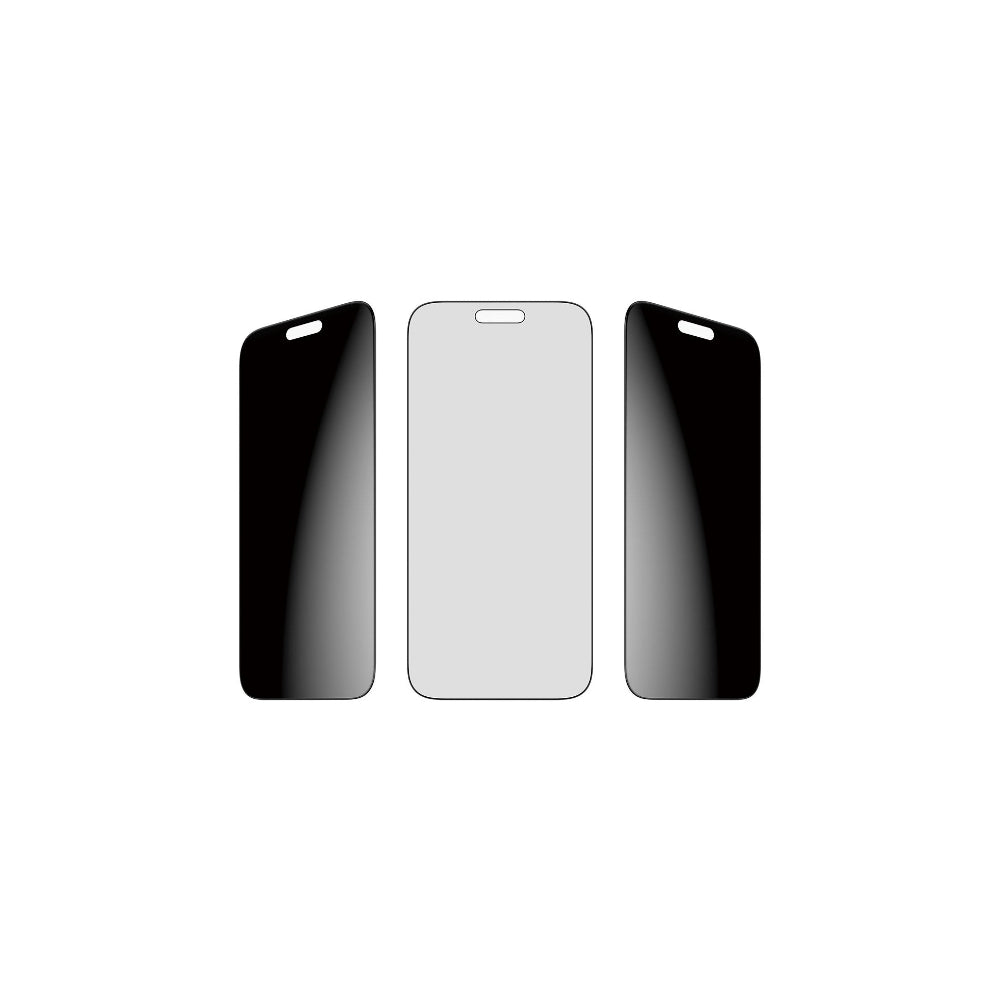 PanzerGlass Privacy filter med svart ram iPhone 17 Pro Max - Ultra-Wide Fit med fastfit