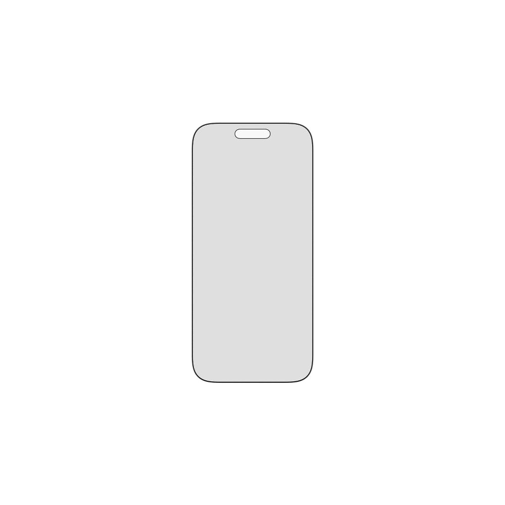 PanzerGlass Privacy filter med svart ram iPhone 17 Pro - Ultra-Wide Fit med fastfit