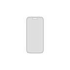 PanzerGlass Privacy filter med svart ram iPhone 17 Pro - Ultra-Wide Fit med fastfit