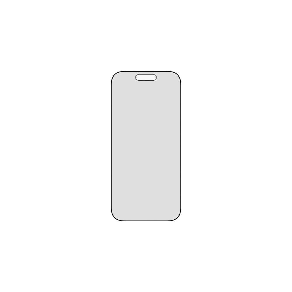 PanzerGlass Privacy filter med svart ram iPhone 17 - Ultra-Wide Fit med fastfit
