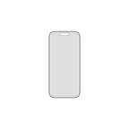 PanzerGlass Privacy filter med svart ram iPhone 17 - Ultra-Wide Fit med fastfit