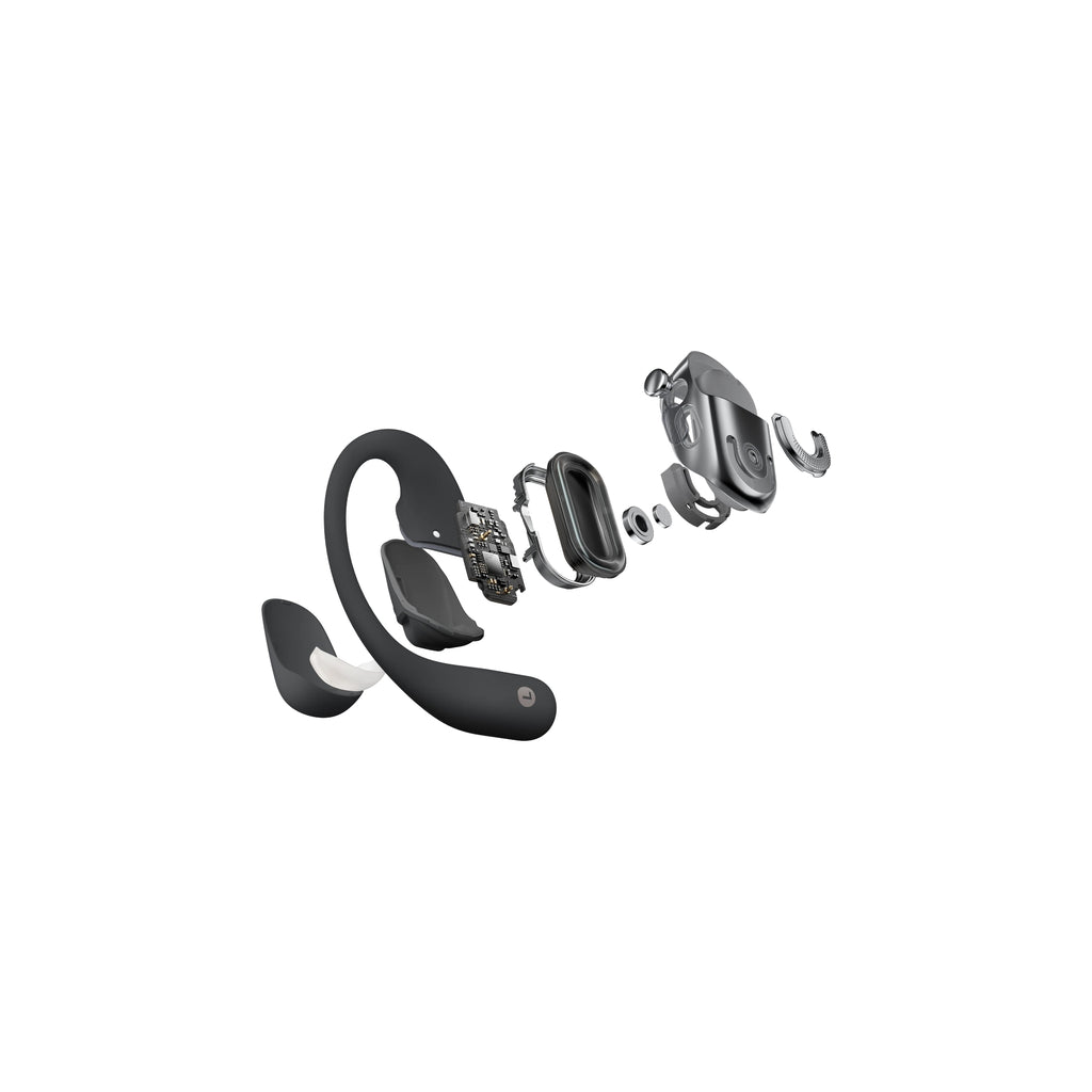 SHOKZ OpenFit 2 Trådlösa Neckband-hörlurar Svart