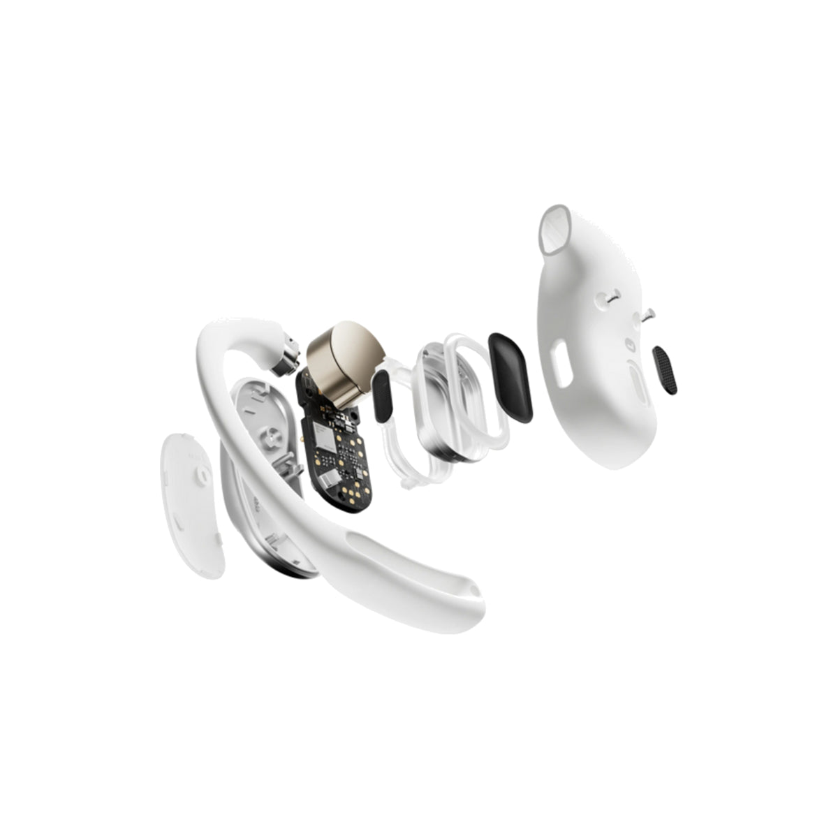 SHOKZ OpenFit Air Trådlösa Neckband-hörlurar Vit