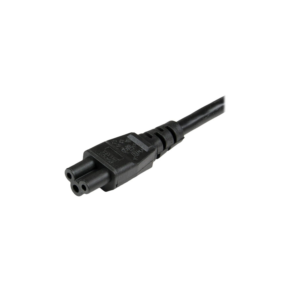 StarTech Strömkabel Schuko till IEC C5 1m Svart