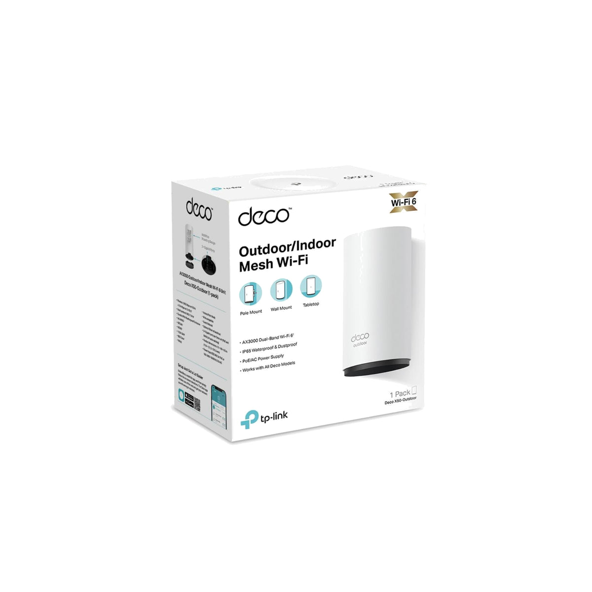 TP-Link Deco X50-Outdoor Wi-Fi 6 Accesspunkt