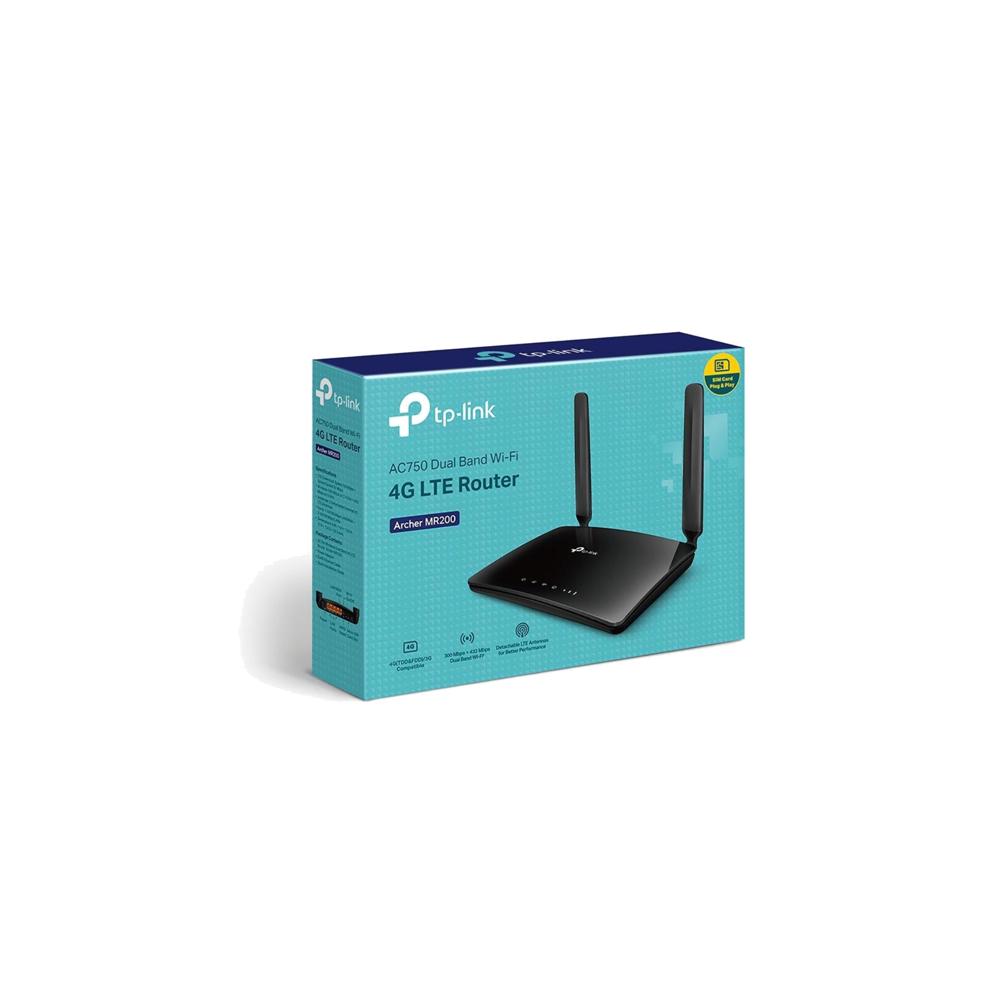 TP-Link Archer MR200 V4 4G LTE Wi-Fi Router