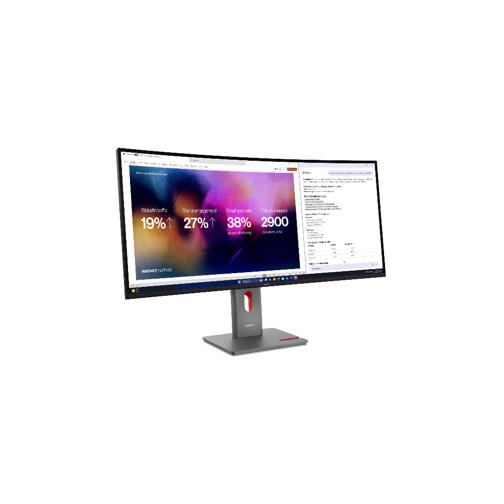 Lenovo ThinkVision P40WD-40  39.7" - Böjd Ultrawide USB-C 5120x2160 IPS 120Hz