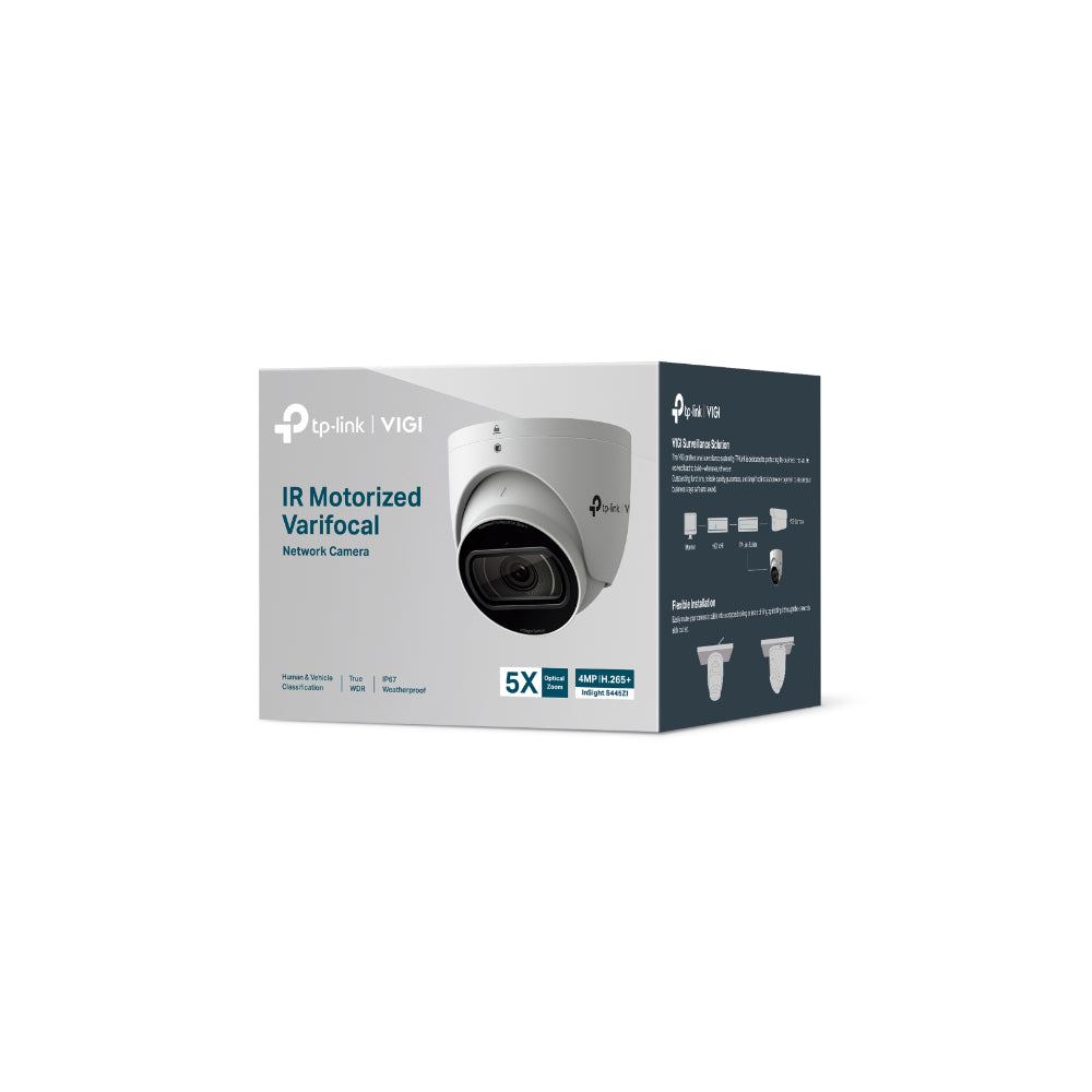 TP-Link VIGI InSight S445ZI 4MP IR Motorized Varifocal Turret Network Camera